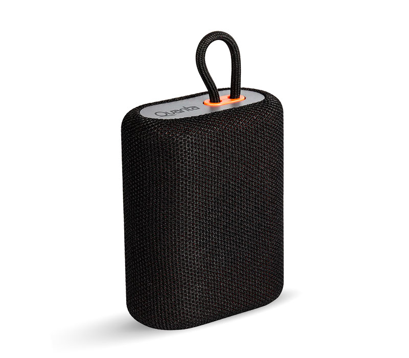 SPEAKER PORTATIL QUANTA BT 5W QTSPB64 TWS/USB/SD/FM NEGRO