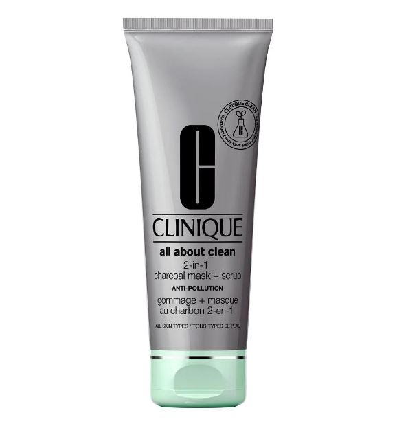 CLINIQUE CREMA EXFOLIANTE CLINIQUE + MASCARILLA ALL ABOUT CLEAN CARBON 100ML KYNW-01