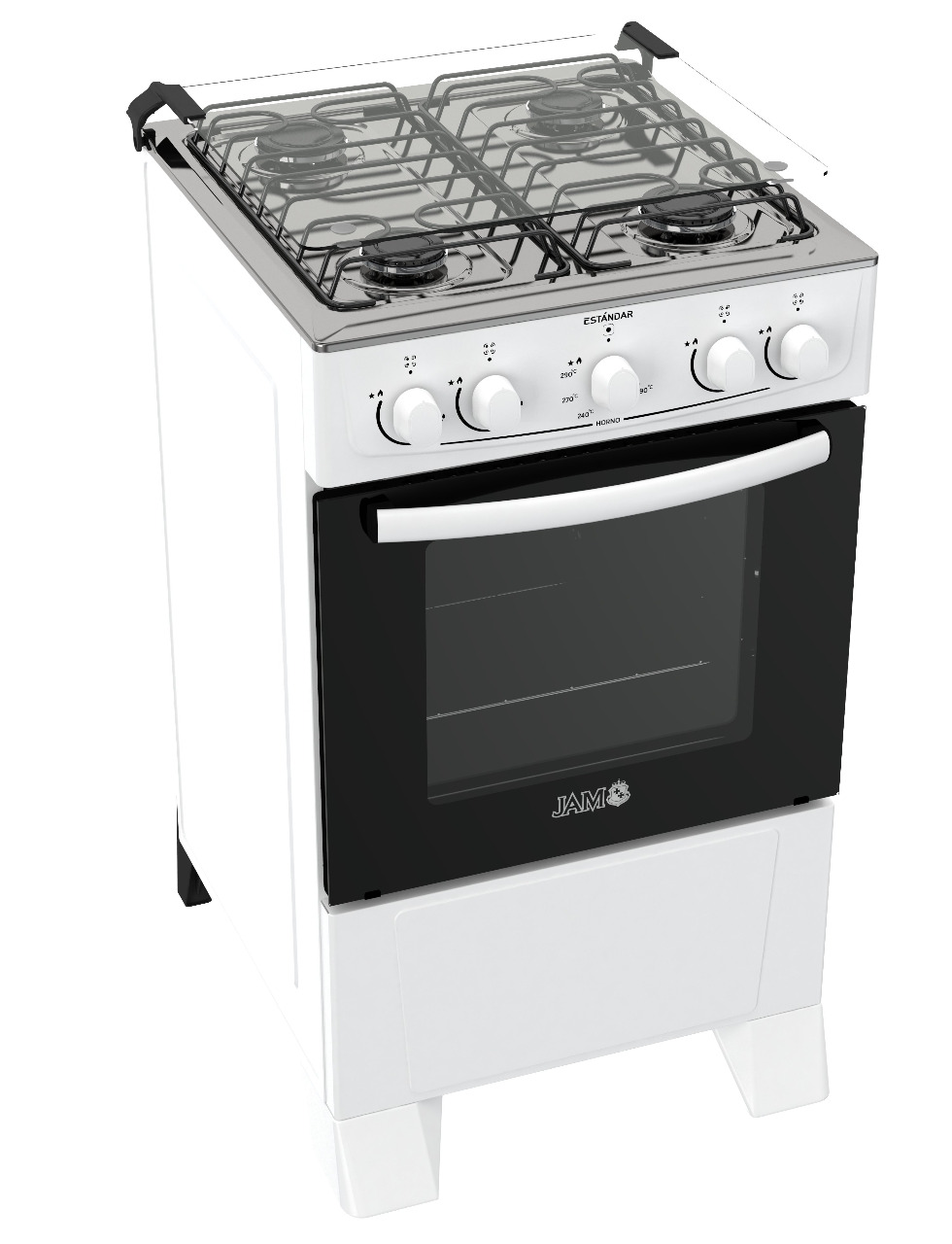 COCINA  JAM MOD STANDAR A GAS 4H BLANCO 11833