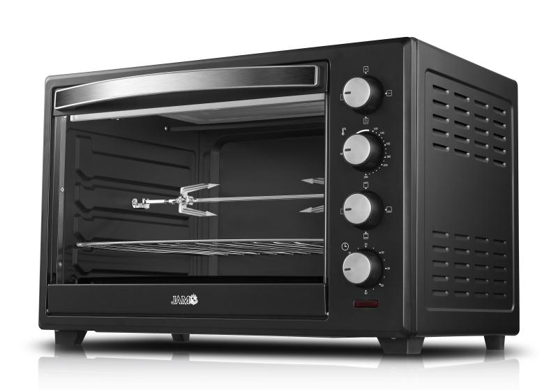 HORNO ELECTRICO JAM 50 LTS DN50E-RML C/ LUZ INTERNA, SPIEDO, TIMER 120MIN 2000W