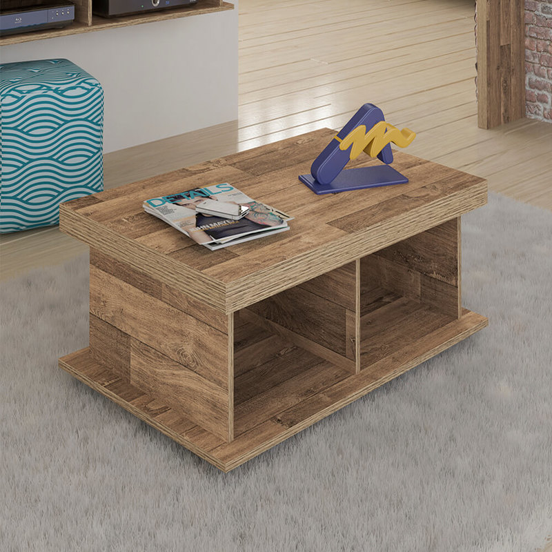 MESA CENTRO DUNAS RUSTICA MOVELMAX