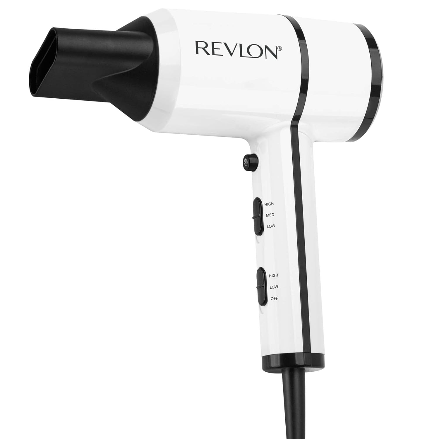SECADOR DE PELO REVLON CONTROL FRIZZ CRISTAL BLANCO 2000W. 50/60HZ .