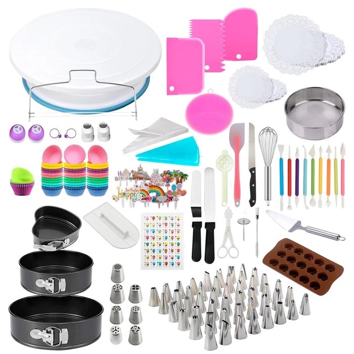SET DE UTENSILIOS DE PASTELERÍA 512 PCS CROIX P/COCINA