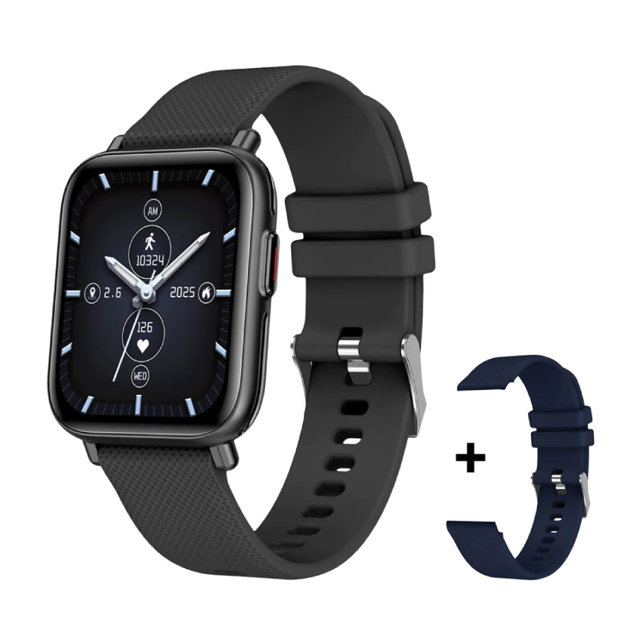 RELOJ SMART WATCH ARGOMTECH-WT-6050BK S50 44MM MALLA BLACK/BLUE RT180514