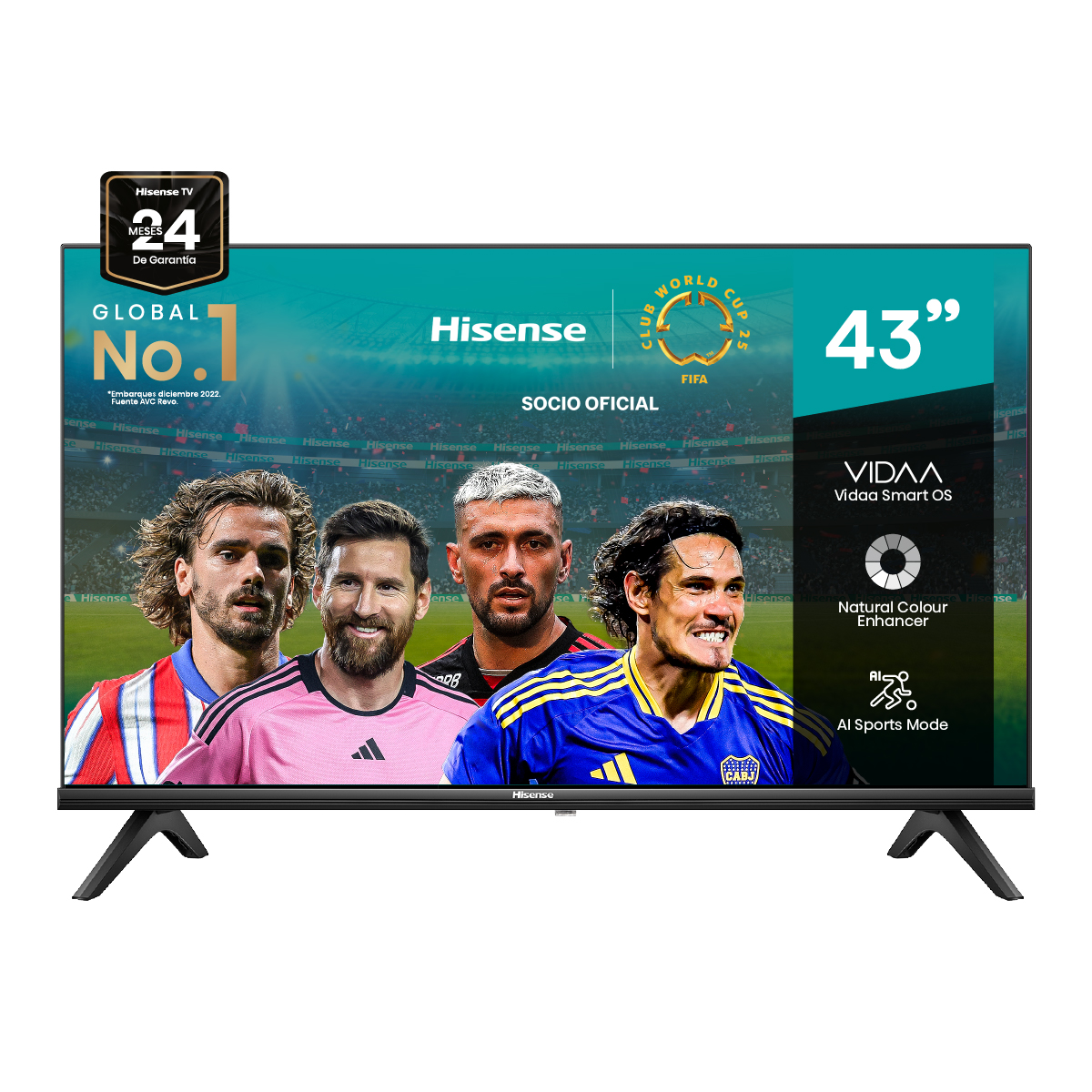 TV HISENSE 43